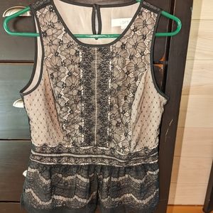 Lace top Ann Taylor Loft